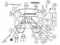 ROCKINGER 644MA - Eurohitch FW 2300/DELTA type 25-G